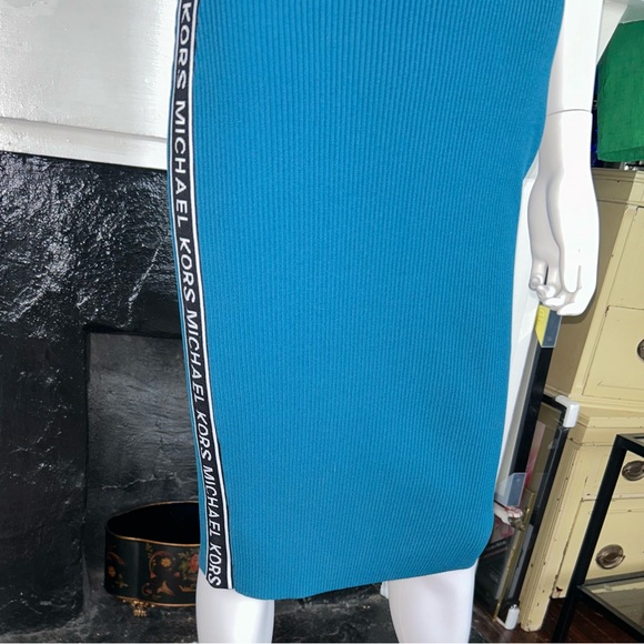 Michael Kors Bodycon Ribbed Tape Dress NWT - Picture 10 of 13